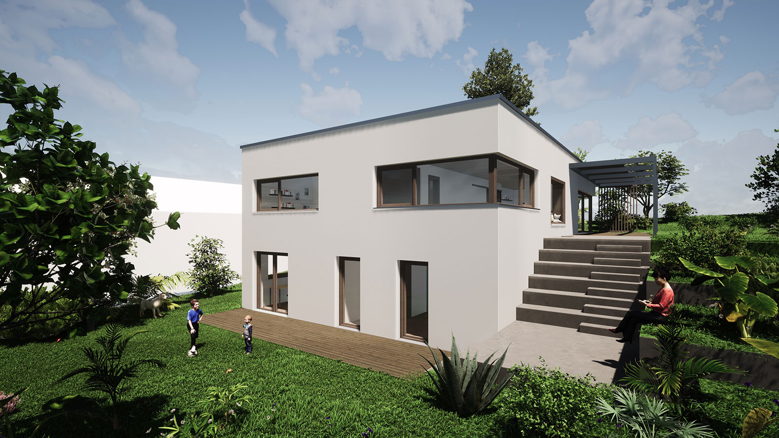 Neubau Einfamilienhaus – Steinach